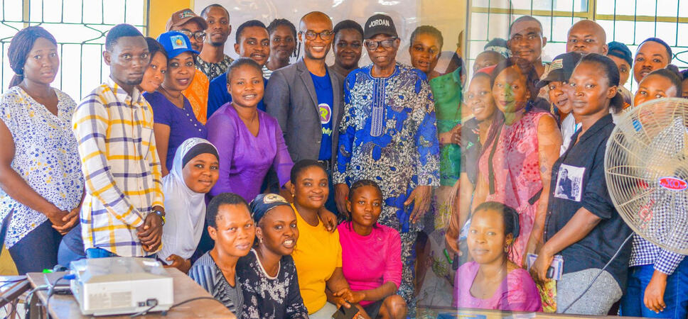 Cross Section of Trainees @ AMC, Ibadan.